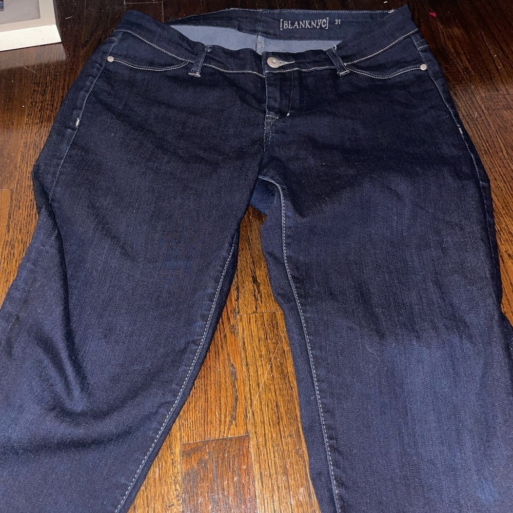 Blank NYC dark denim jeans 31